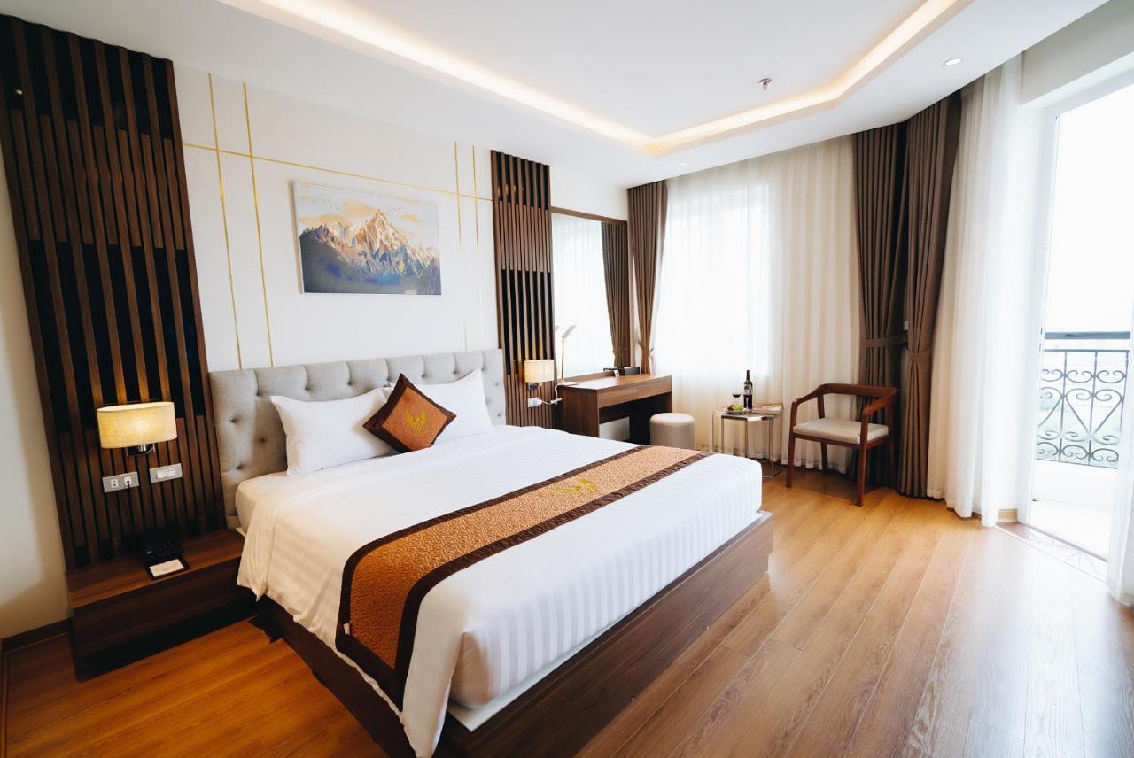Manh Quan Luxury Hotel Vinh Yen Esterno foto