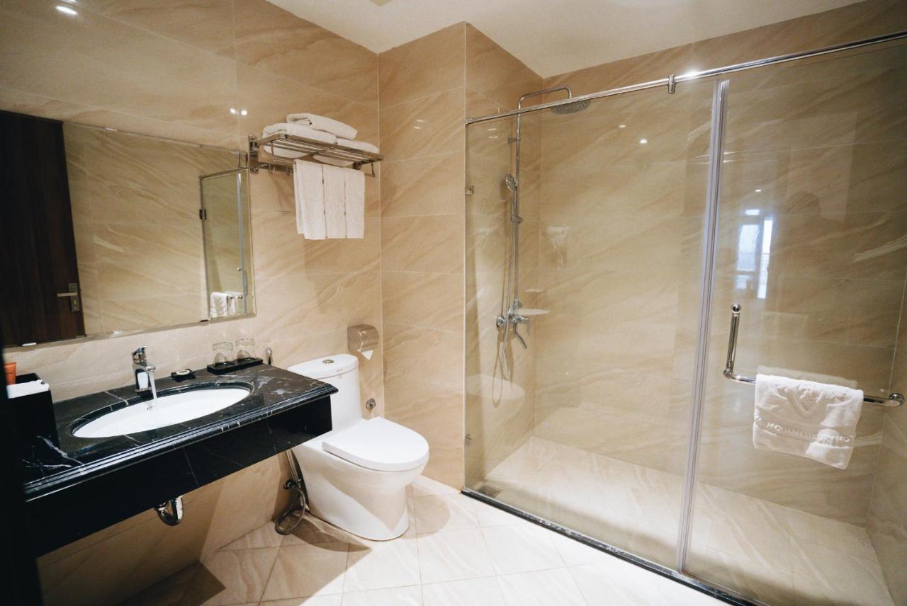 Manh Quan Luxury Hotel Vinh Yen Esterno foto