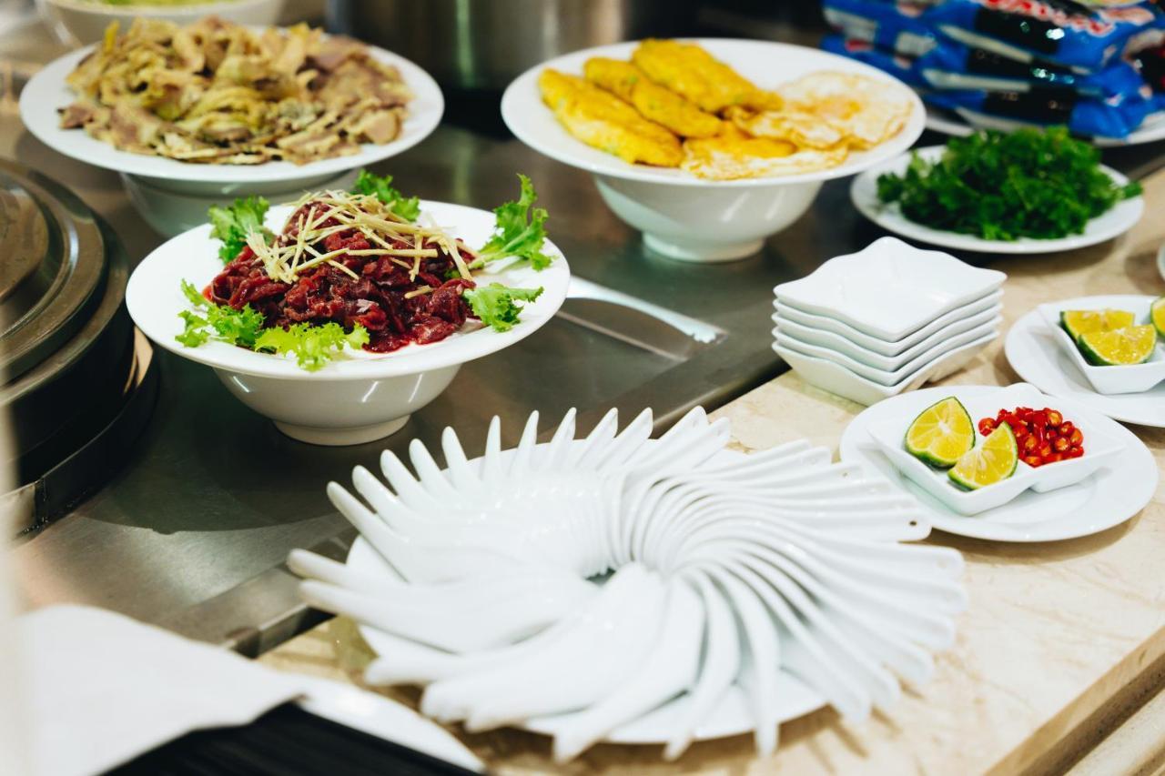 Manh Quan Luxury Hotel Vinh Yen Esterno foto