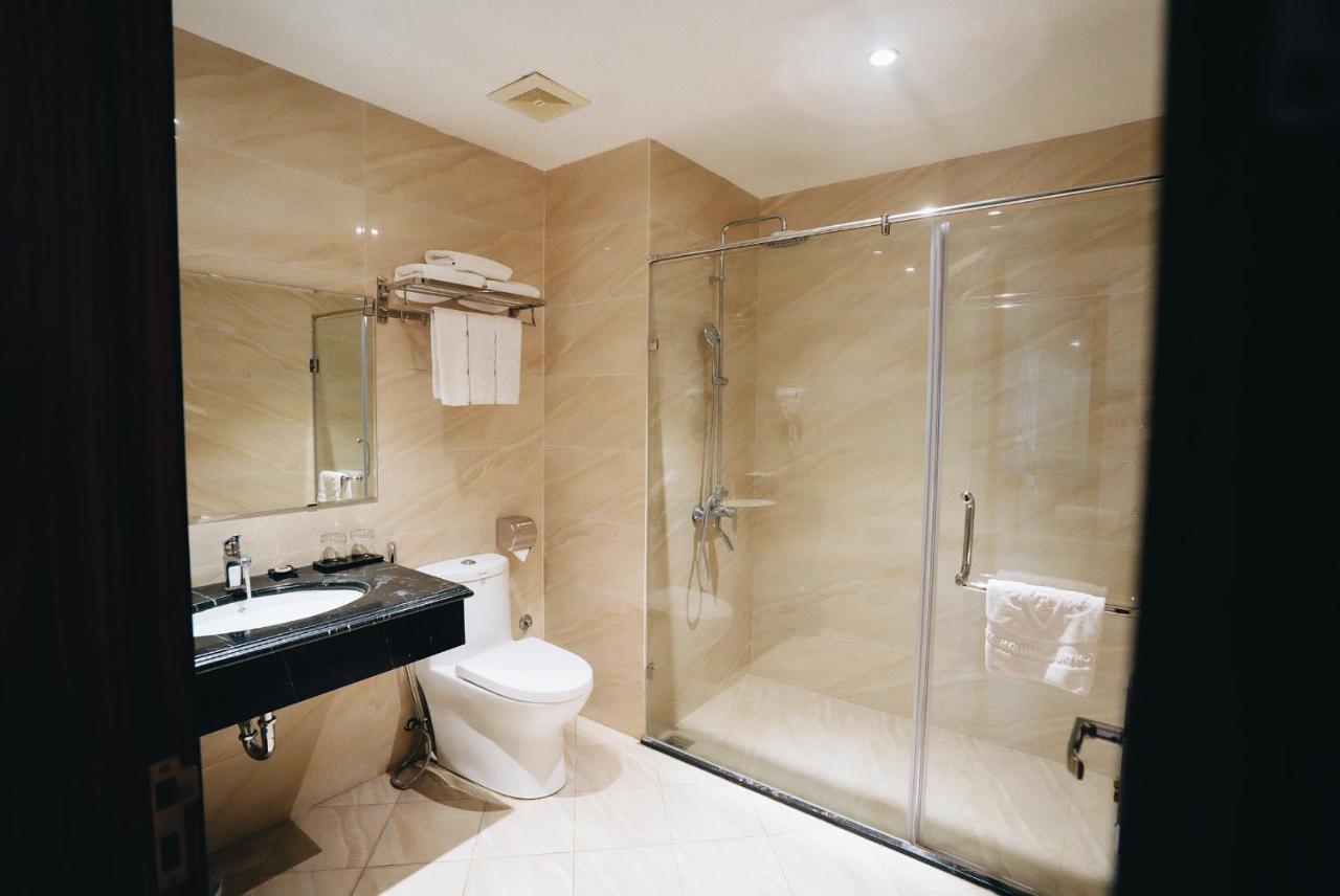 Manh Quan Luxury Hotel Vinh Yen Esterno foto