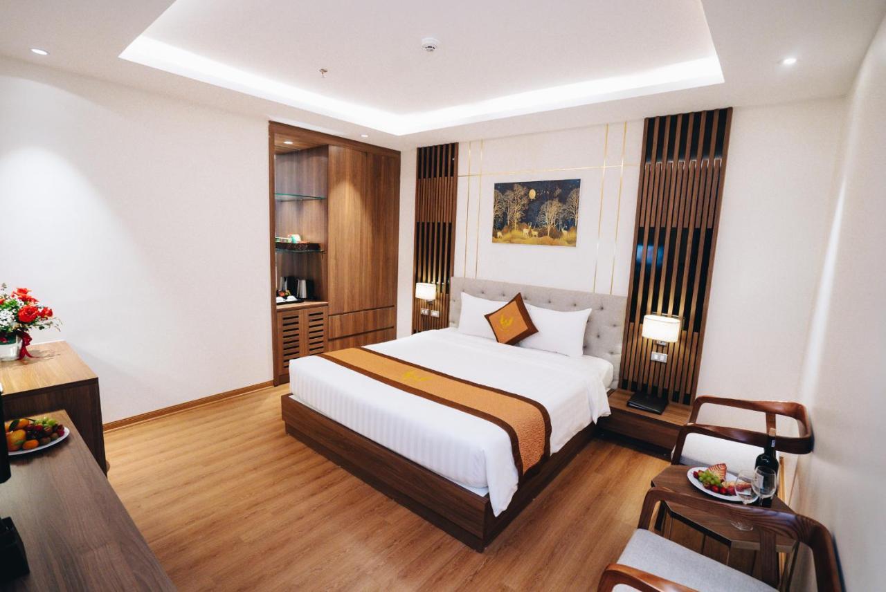 Manh Quan Luxury Hotel Vinh Yen Esterno foto