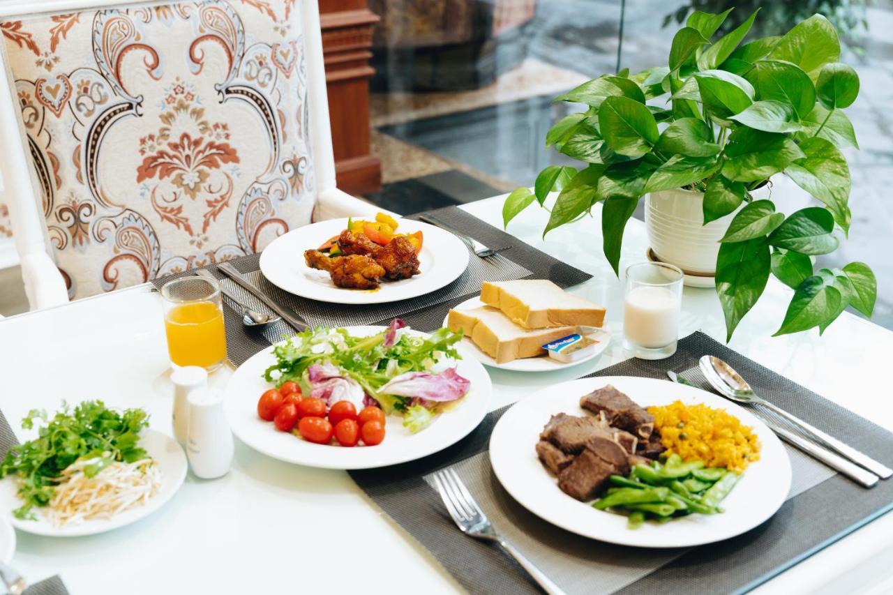Manh Quan Luxury Hotel Vinh Yen Esterno foto