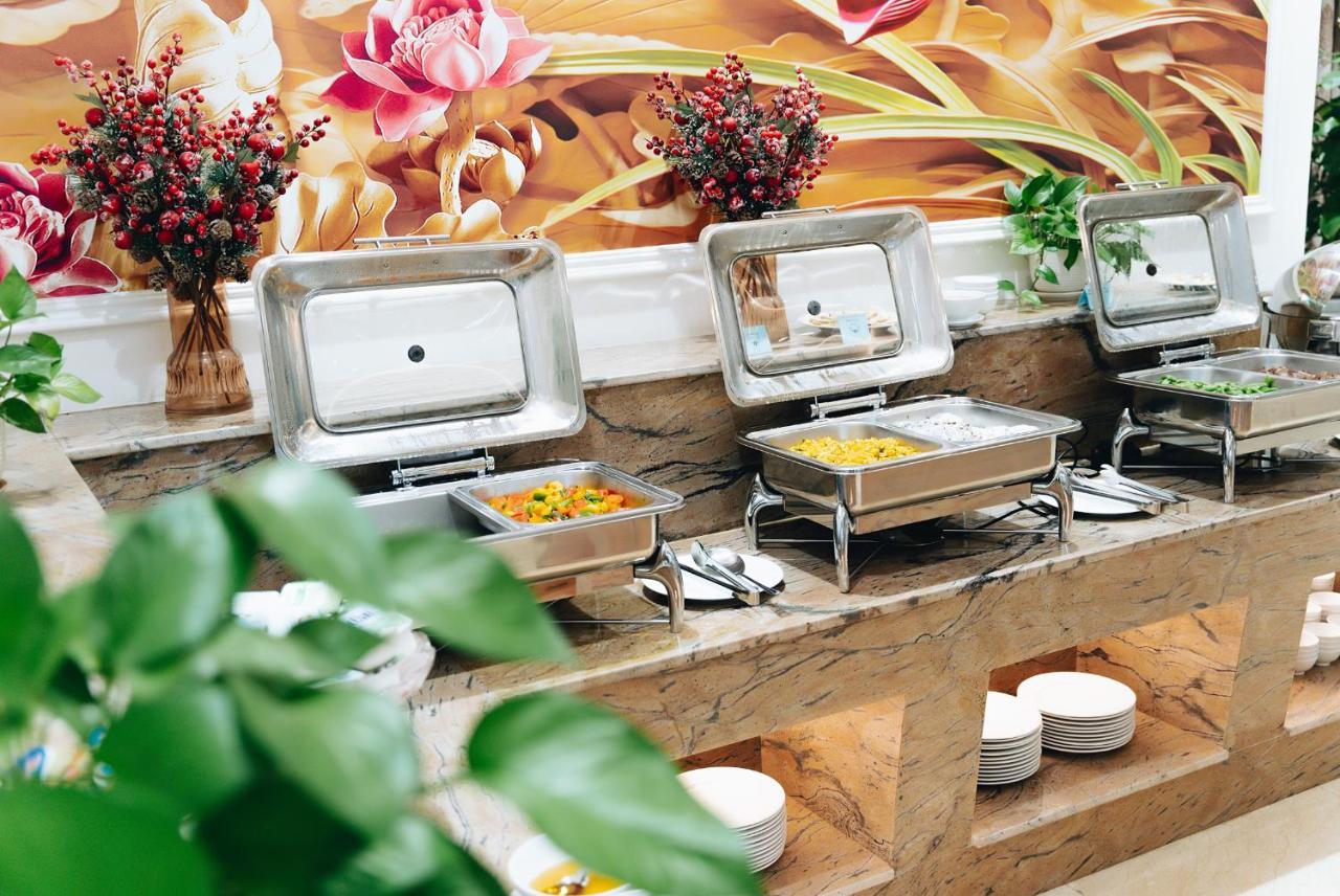 Manh Quan Luxury Hotel Vinh Yen Esterno foto