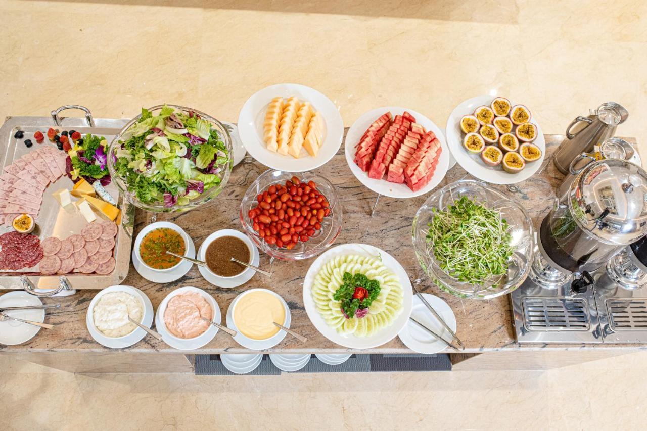 Manh Quan Luxury Hotel Vinh Yen Esterno foto